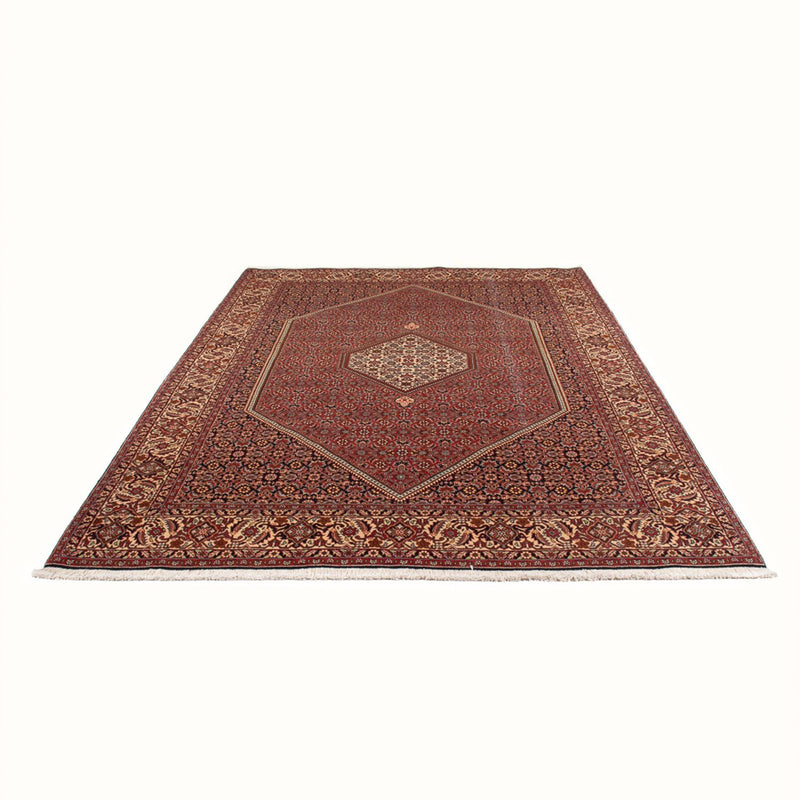 Alfombra persa - Bidjar - 291 x 197 cm - rojo
