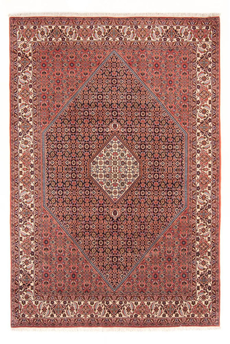 Alfombra persa - Bidjar - 295 x 197 cm - azul oscuro