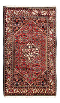 Alfombra persa - Bidjar - 179 x 110 cm - rojo