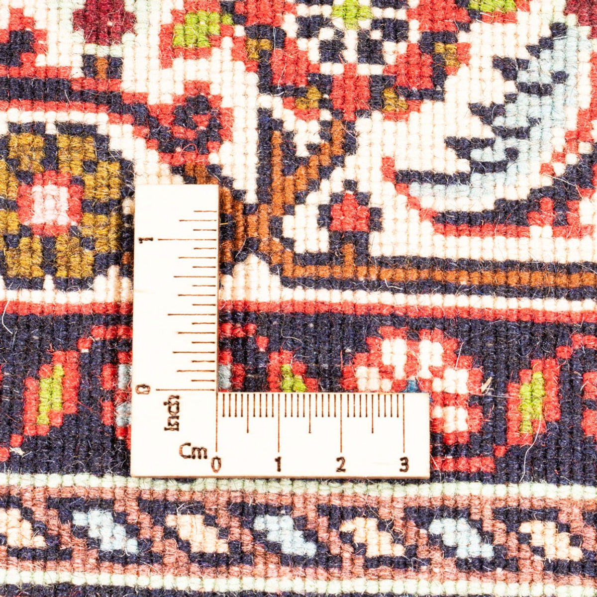 Alfombra persa - Bidjar - 179 x 110 cm - rojo