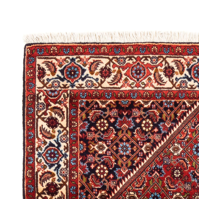 Alfombra persa - Bidjar - 167 x 110 cm - rojo