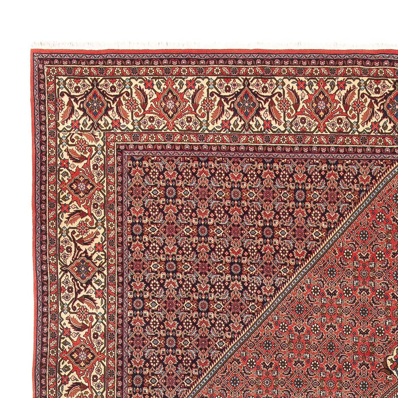 Alfombra persa - Bidjar - 395 x 300 cm - rojo claro