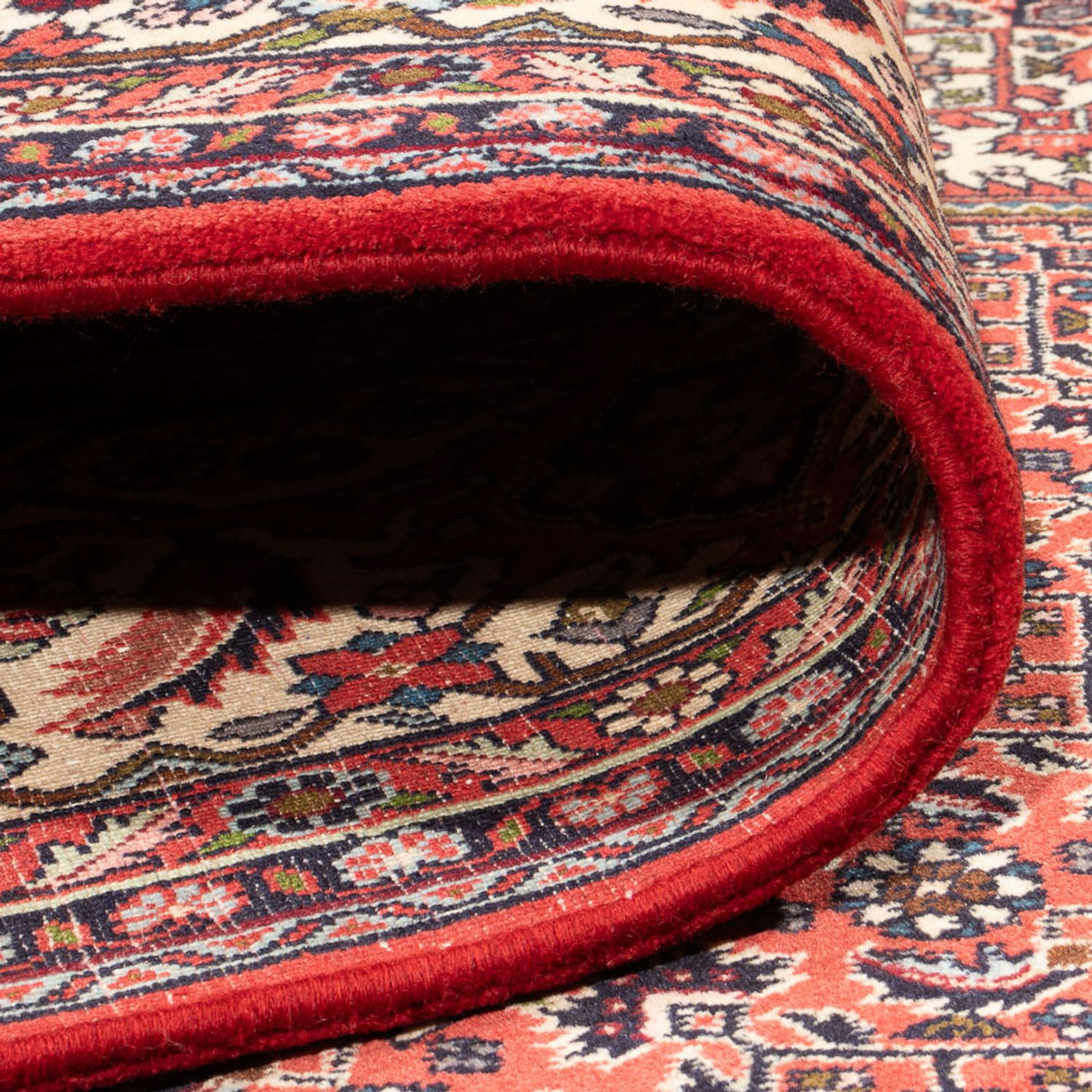 Alfombra persa - Bidjar - 395 x 300 cm - rojo claro