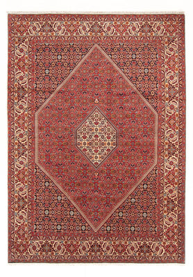 Alfombra persa - Bidjar - 293 x 206 cm - rojo