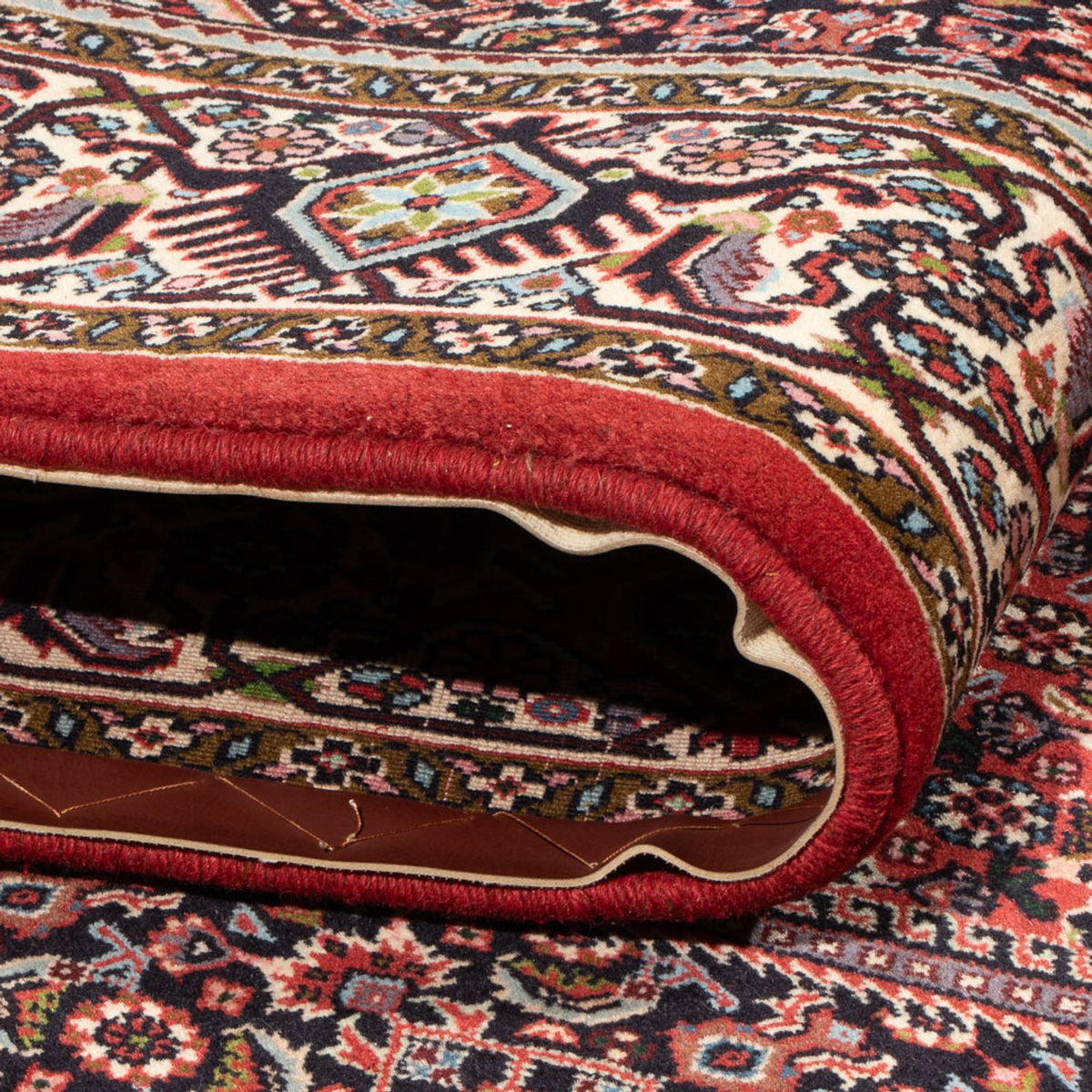 Alfombra persa - Bidjar - 294 x 200 cm - rojo