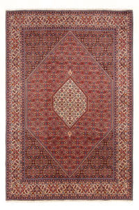 Alfombra persa - Bidjar - 303 x 200 cm - rojo