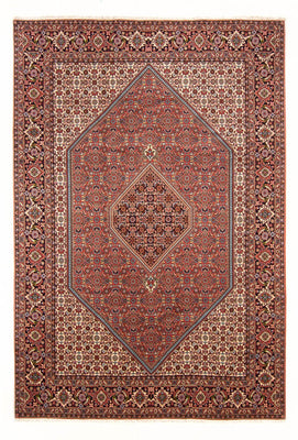 Alfombra persa - Bidjar - 296 x 197 cm - rojo