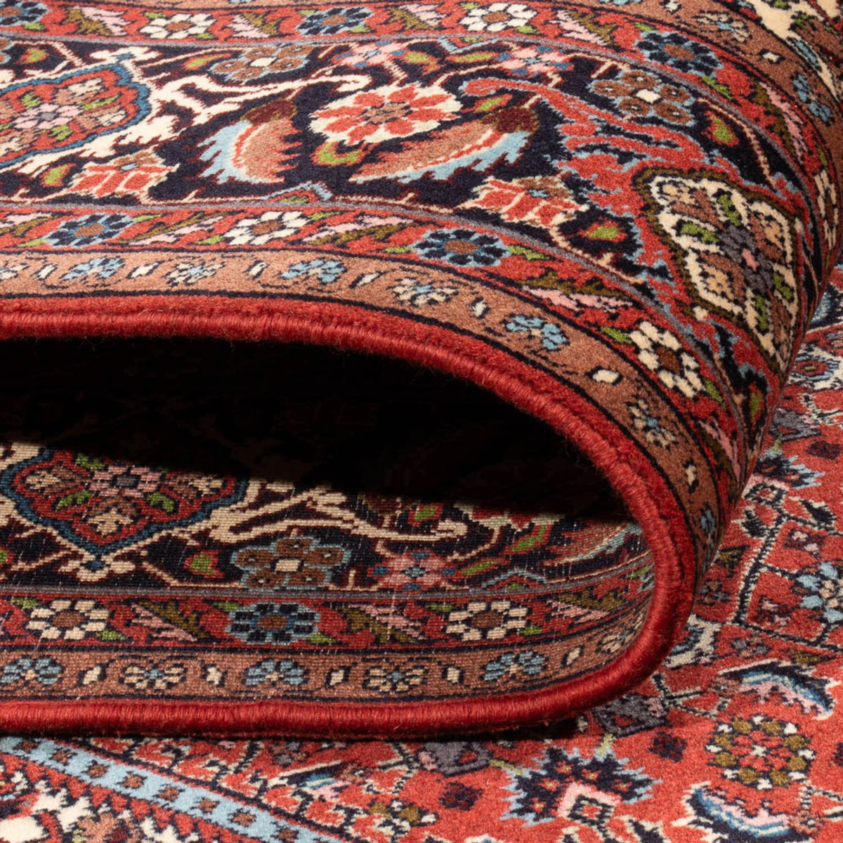 Alfombra persa - Bidjar - 310 x 200 cm - rojo