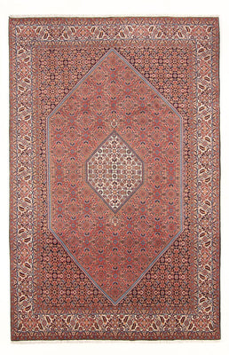Alfombra persa - Bidjar - 303 x 200 cm - rojo