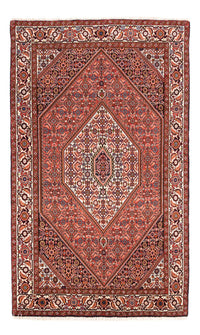 Alfombra persa - Bidjar - 187 x 114 cm - rojo