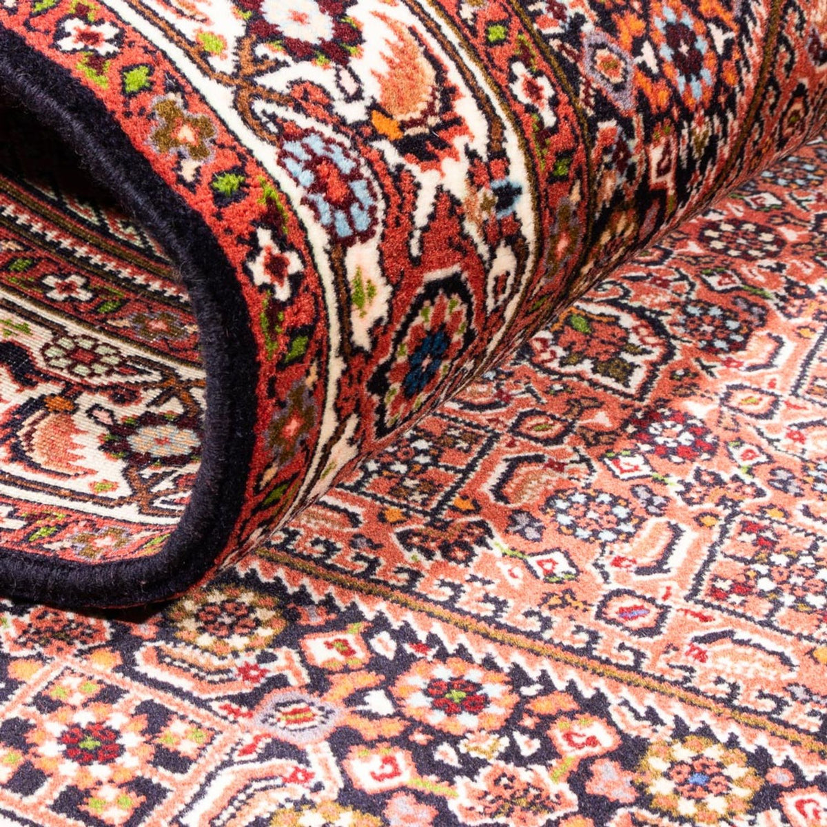 Alfombra persa - Bidjar - 187 x 114 cm - rojo