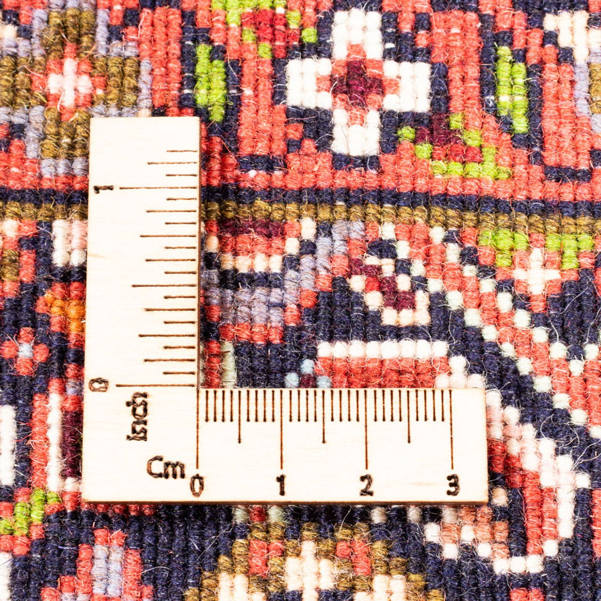 Alfombra persa - Bidjar - 187 x 114 cm - rojo