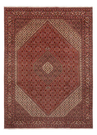 Alfombra persa - Bidjar - 350 x 250 cm - rojo oscuro