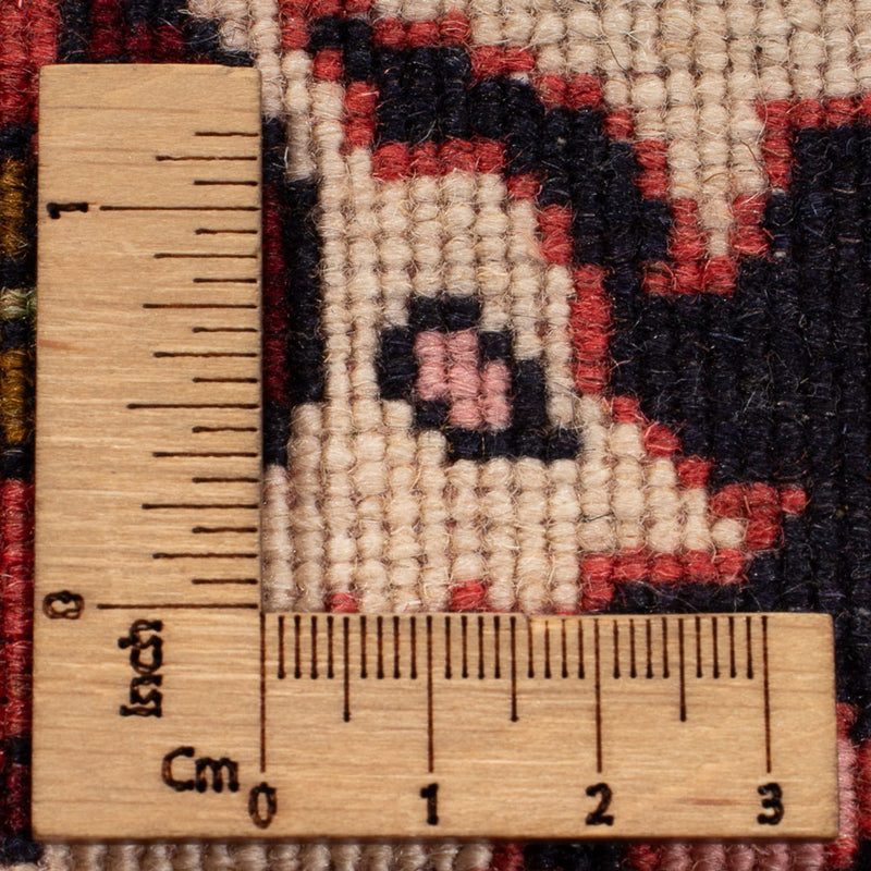 Alfombra persa - Bidjar - 350 x 250 cm - rojo oscuro