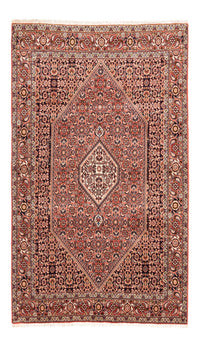 Alfombra persa - Bidjar - 177 x 110 cm - rojo