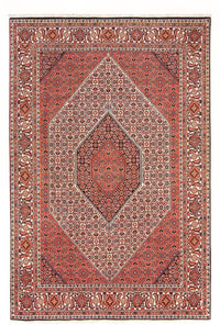 Alfombra persa - Bidjar - 303 x 200 cm - rojo
