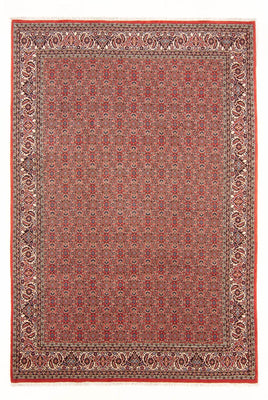 Alfombra persa - Bidjar - 298 x 196 cm - rojo