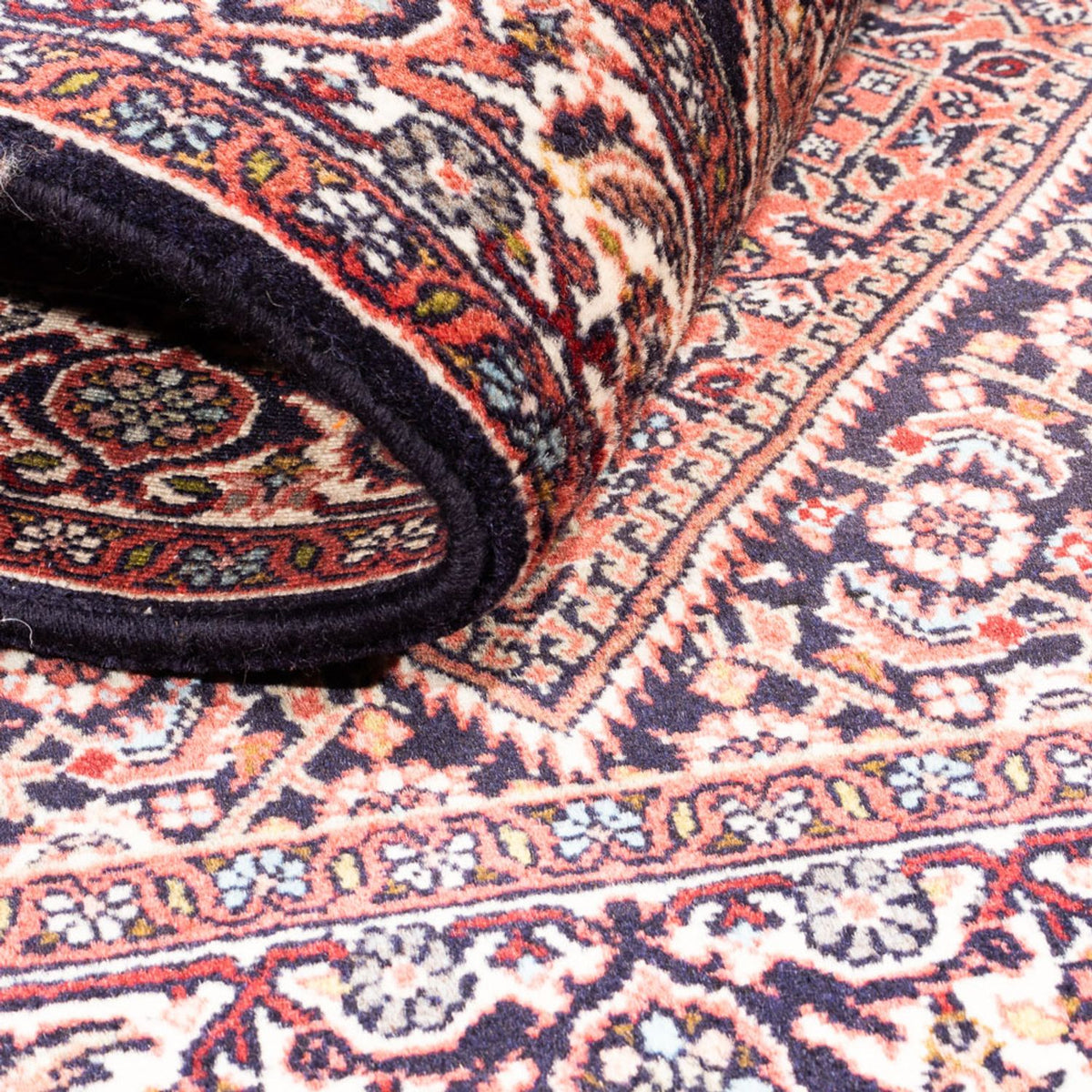 Alfombra persa - Bidjar - 170 x 107 cm - rojo