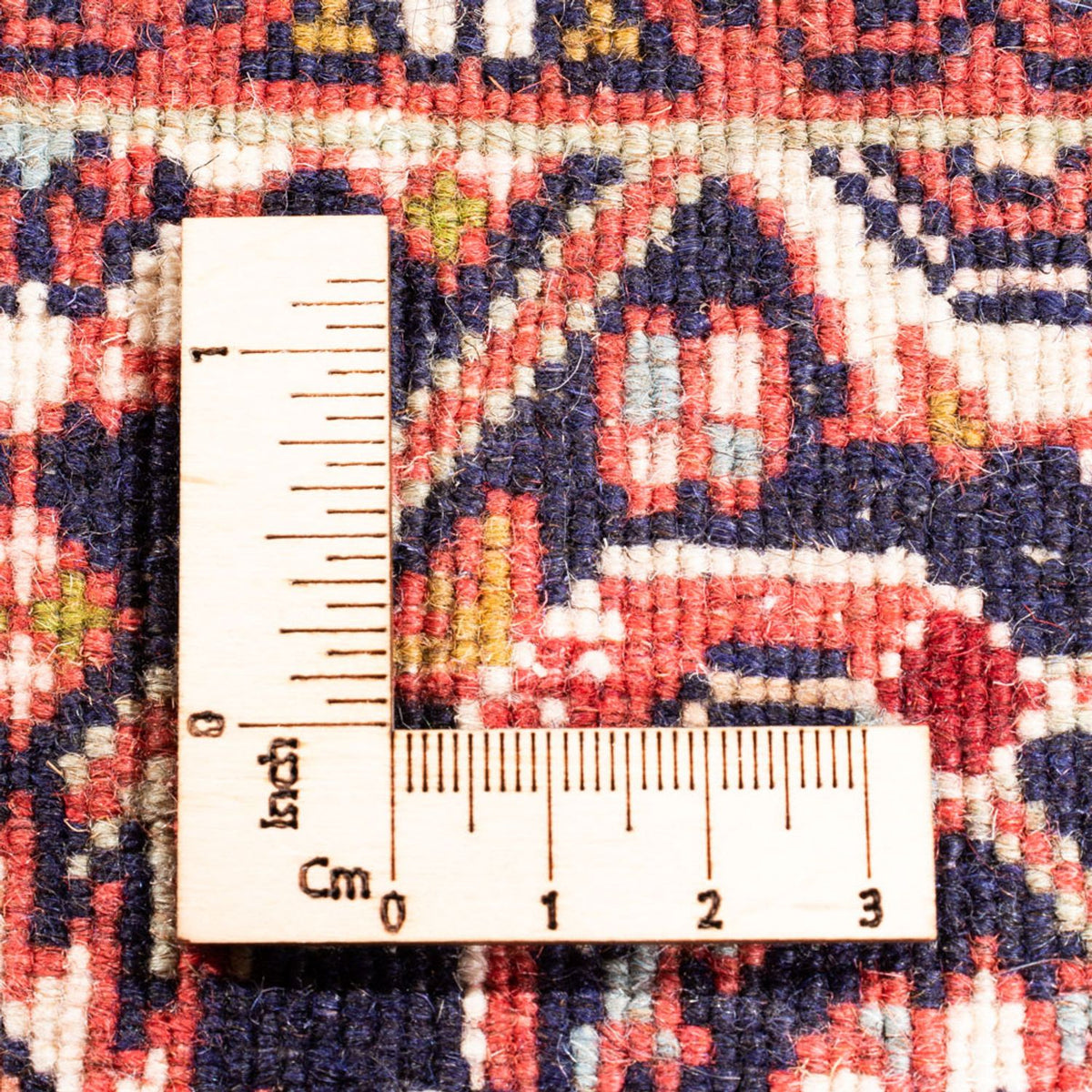 Alfombra persa - Bidjar - 170 x 107 cm - rojo