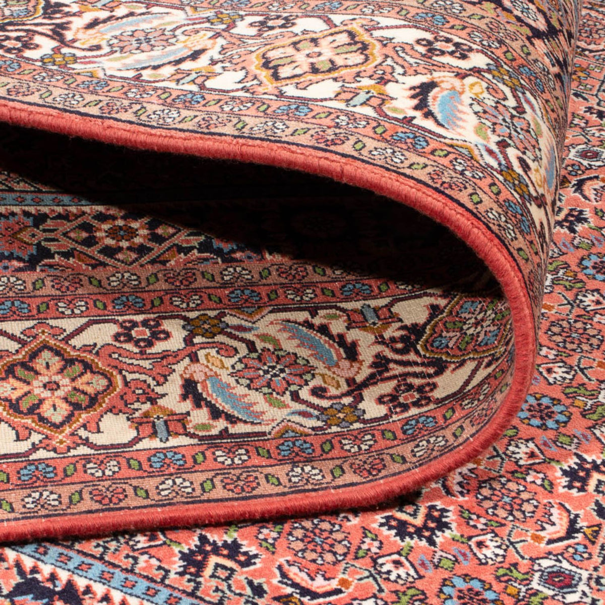 Alfombra persa - Bidjar - 295 x 200 cm - rojo