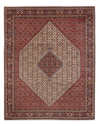 Alfombra persa - Bidjar - 336 x 251 cm - rojo oscuro