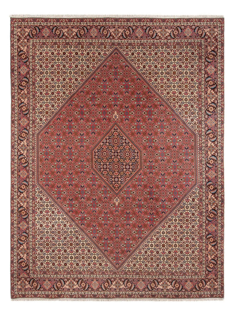 Alfombra persa - Bidjar - 348 x 250 cm - rojo