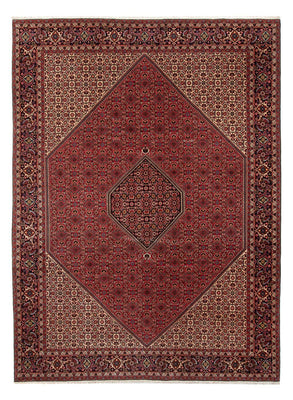 Alfombra persa - Bidjar - 347 x 247 cm - rojo