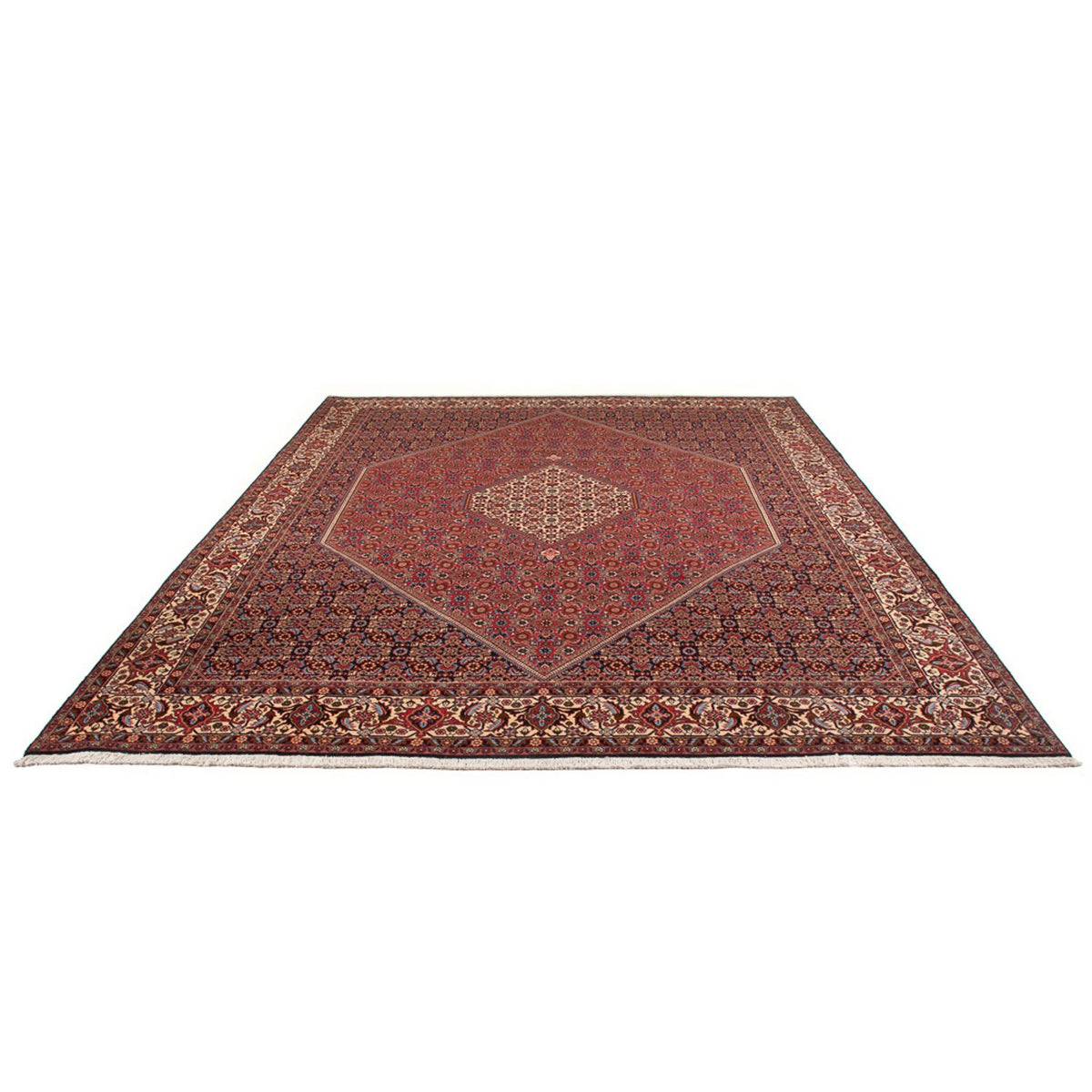 Alfombra persa - Bidjar - 342 x 249 cm - rojo
