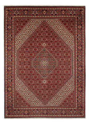 Alfombra persa - Bidjar - 352 x 248 cm - rojo oscuro