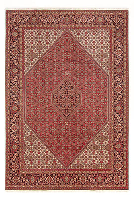 Alfombra persa - Bidjar - 298 x 203 cm - rojo