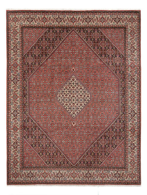 Alfombra persa - Bidjar - 334 x 248 cm - rojo claro