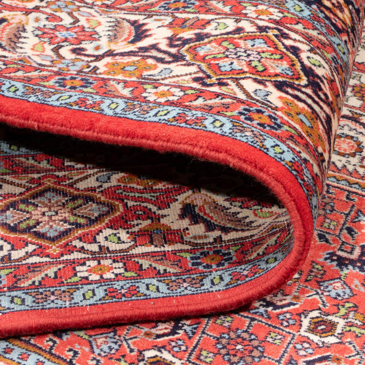 Alfombra persa - Bidjar - 267 x 200 cm - rojo