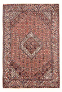 Alfombra persa - Bidjar - 291 x 202 cm - rojo