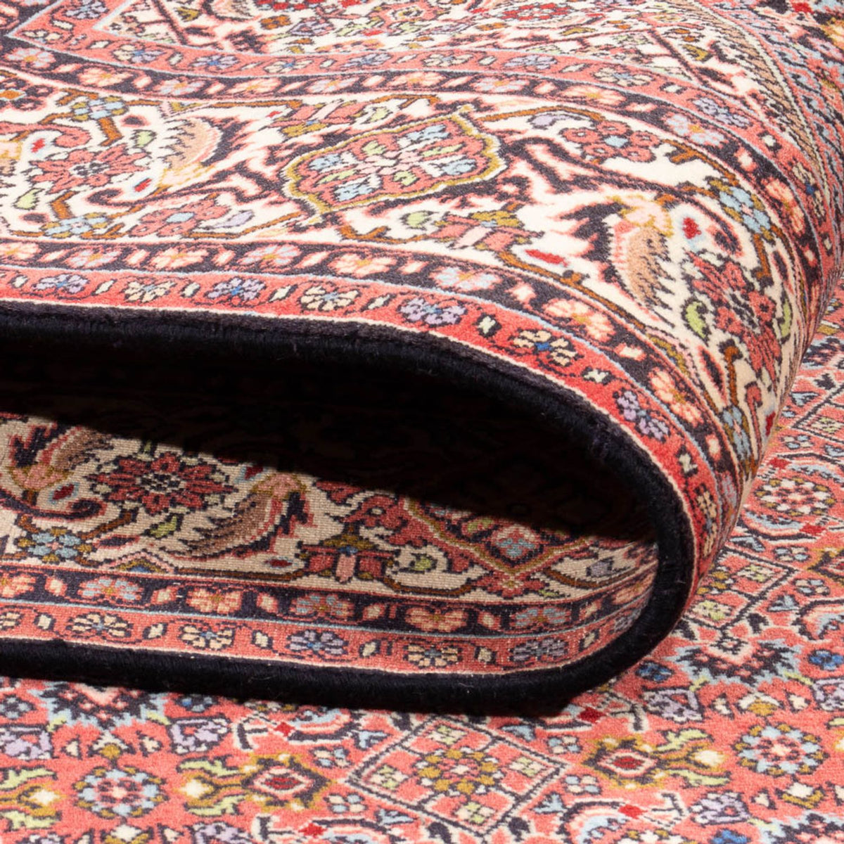 Alfombra persa - Bidjar - 297 x 198 cm - rojo