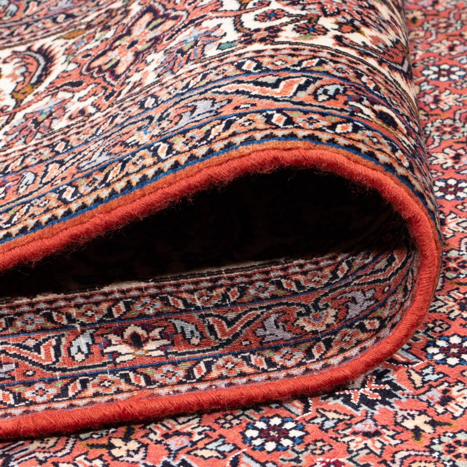 Alfombra persa - Bidjar - 347 x 254 cm - rojo