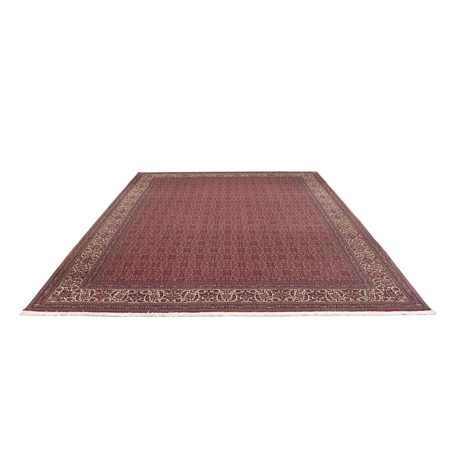 Alfombra persa - Bidjar - 347 x 254 cm - rojo