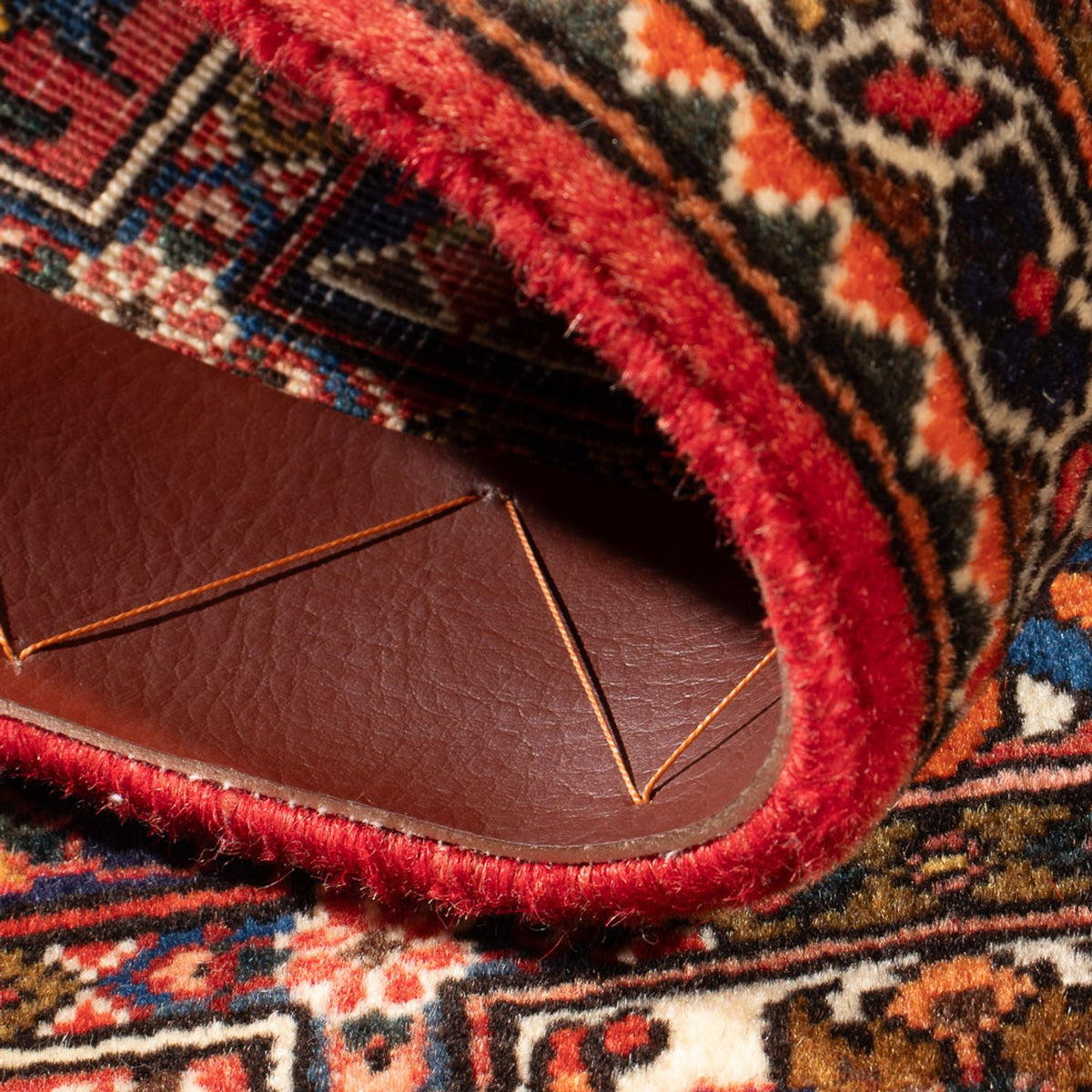 Alfombra persa - Nómada - 100 x 64 cm - multicolor