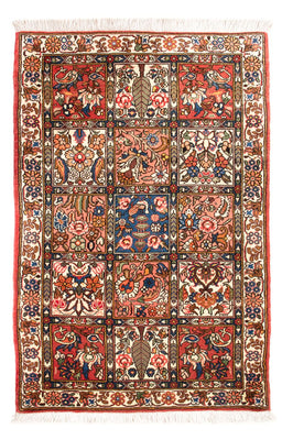 Alfombra persa - Nómada - 100 x 64 cm - multicolor