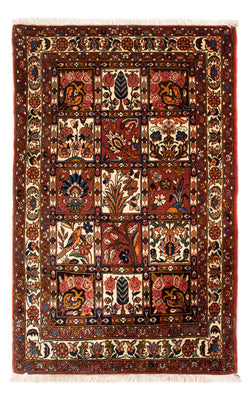 Alfombra persa - Nómada - 102 x 64 cm - multicolor