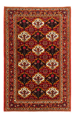 Alfombra persa - Nómada - 159 x 110 cm - rojo burdeos