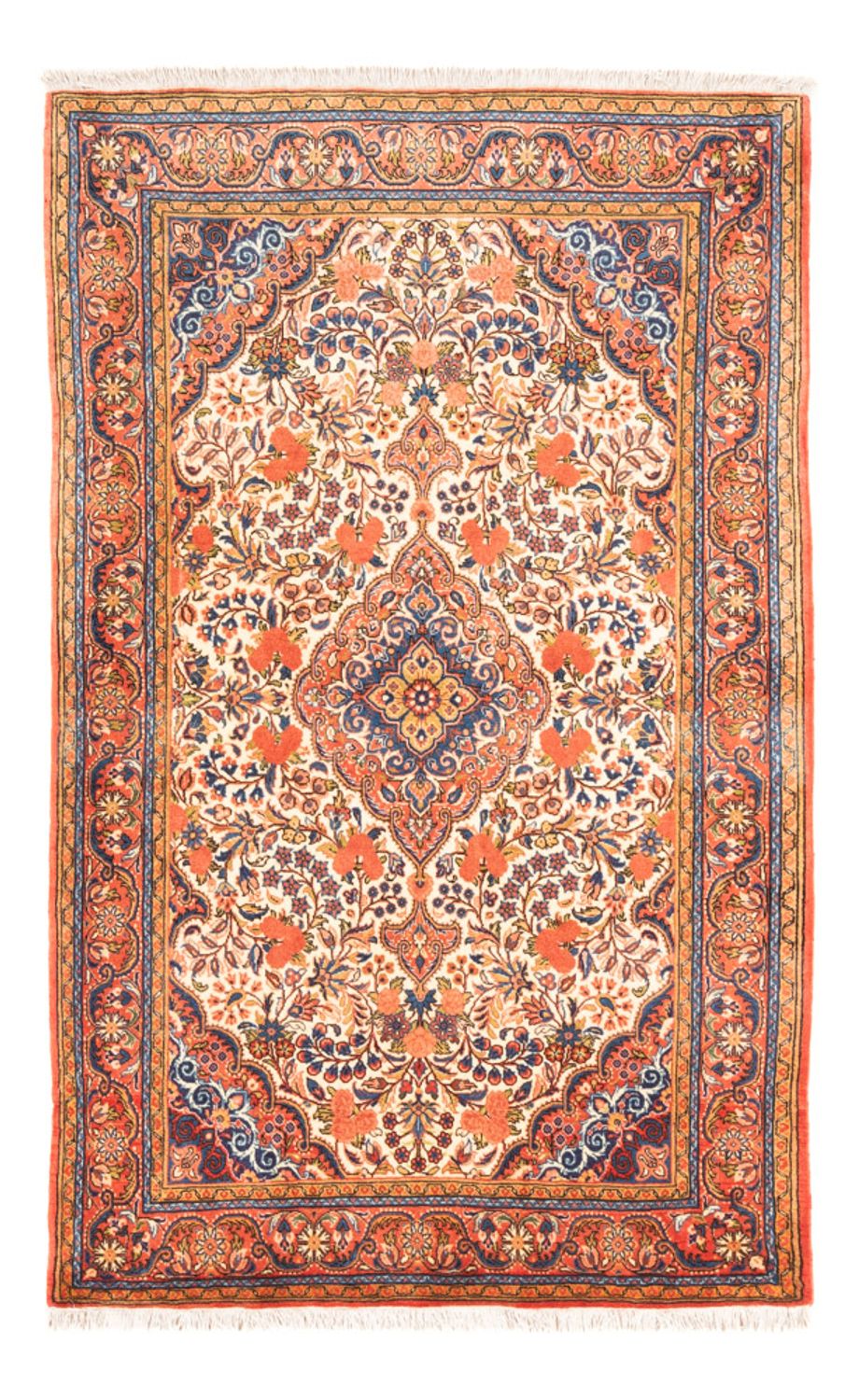 Alfombra persa - Nómada - 157 x 104 cm - crema