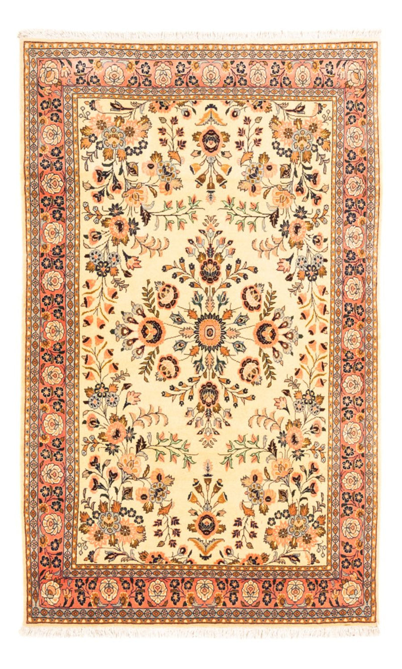 Alfombra persa - Keshan - 165 x 108 cm - caramelo