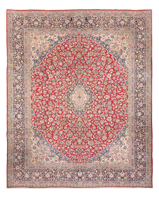 Alfombra persa - Keshan - 359 x 280 cm - rojo