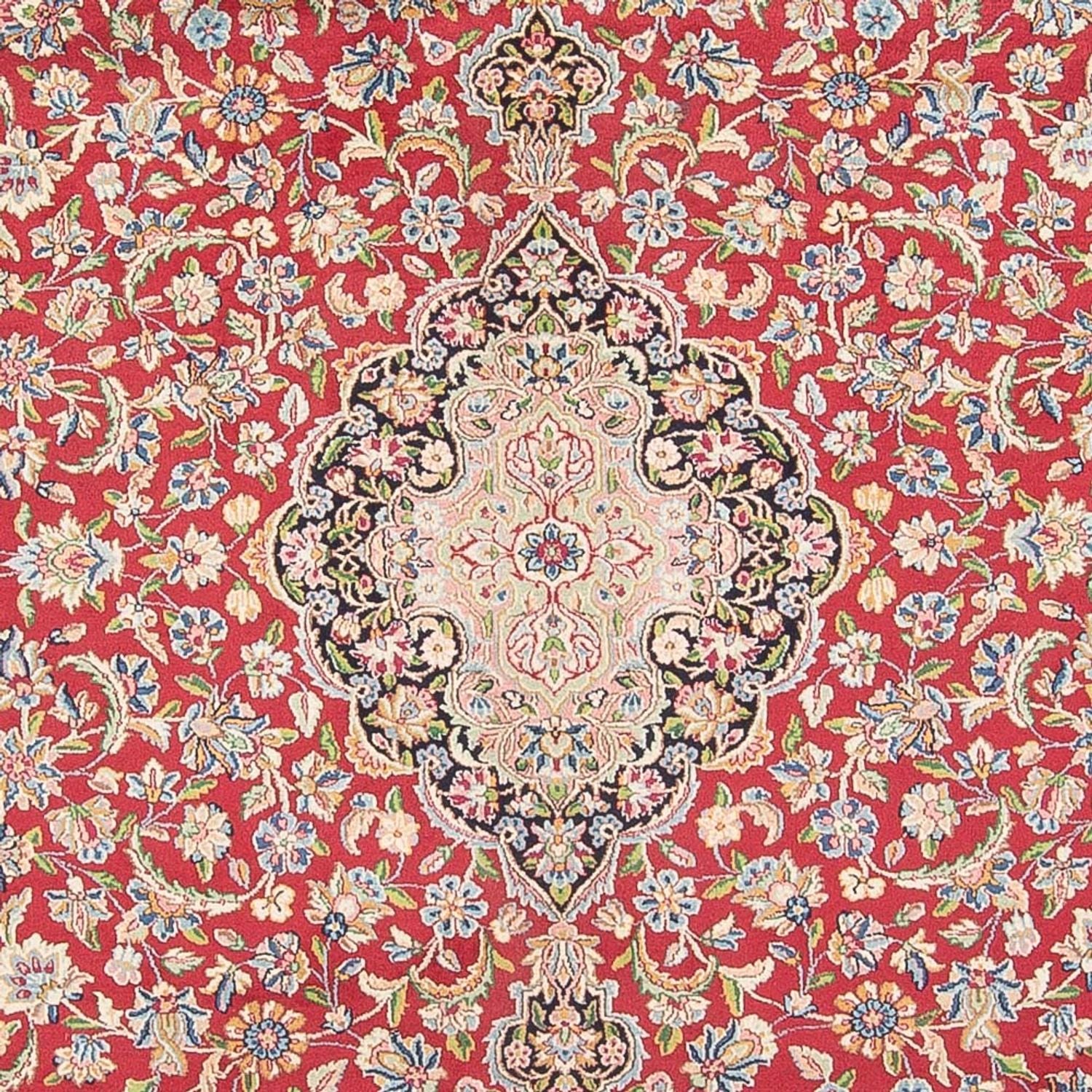 Alfombra persa - Keshan - 359 x 280 cm - rojo