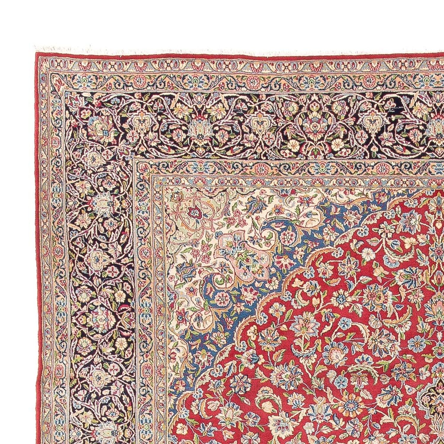 Alfombra persa - Keshan - 359 x 280 cm - rojo
