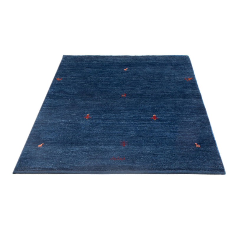 Alfombra Gabbeh - Persa - 162 x 100 cm - azul oscuro
