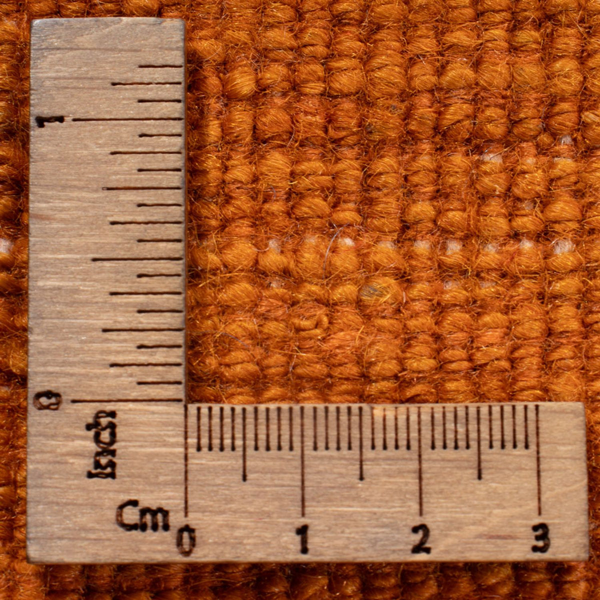 Alfombra Gabbeh - Persa - 128 x 100 cm - naranja