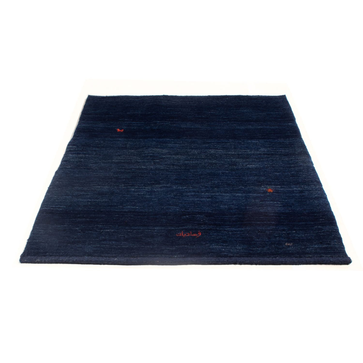Alfombra Gabbeh - Persa - 162 x 108 cm - azul oscuro