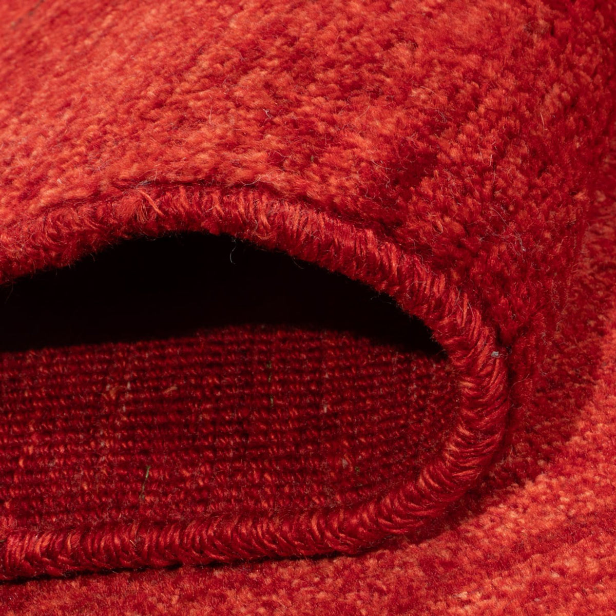 Alfombra Gabbeh - Persa - 152 x 112 cm - rojo