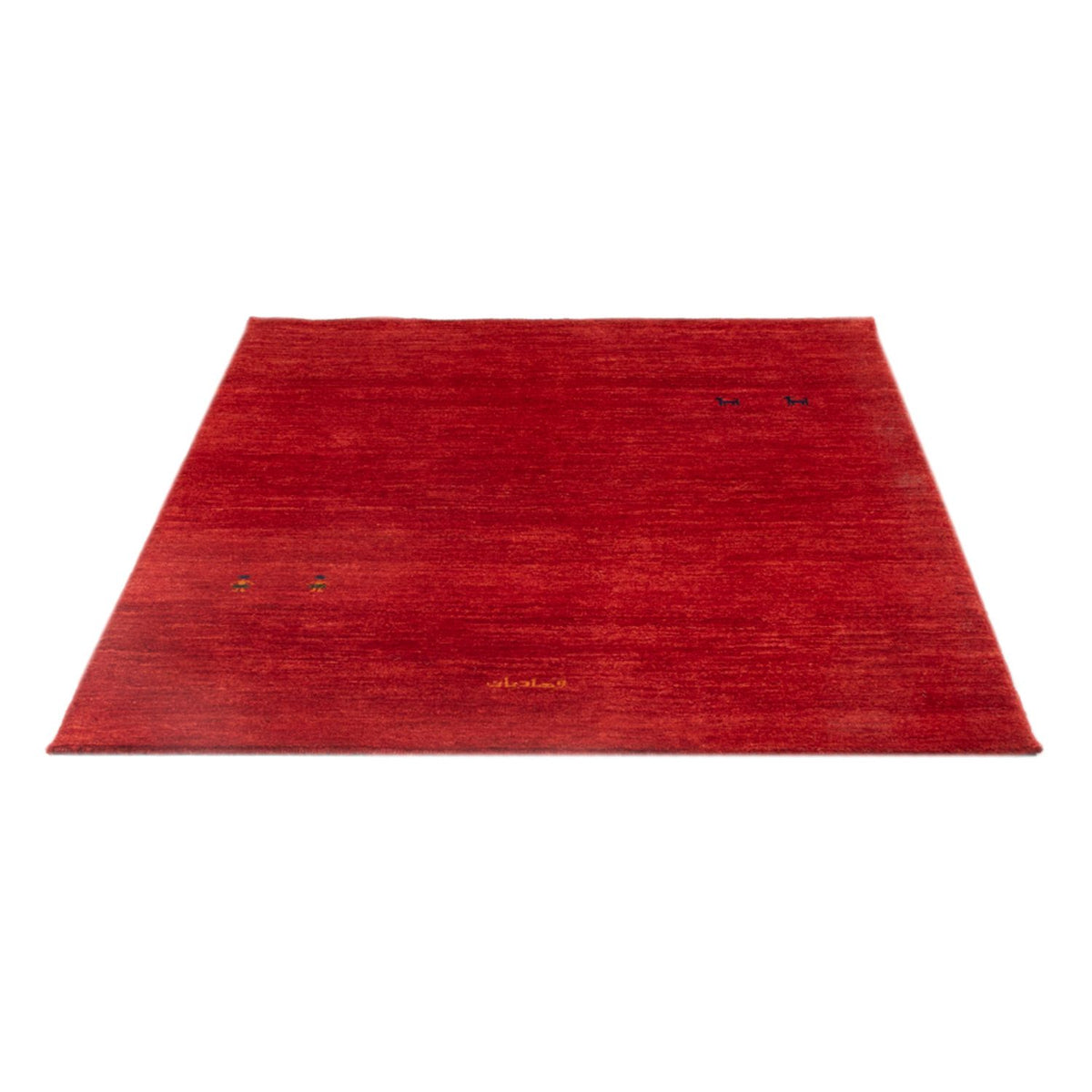 Alfombra Gabbeh - Persa - 152 x 112 cm - rojo